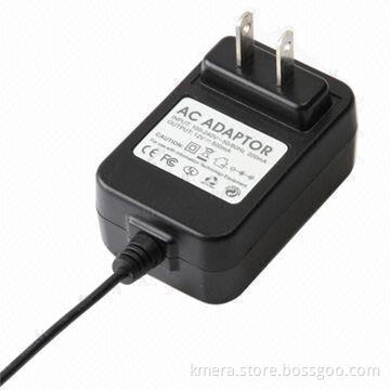 Wall Mount AC Adapter with 12V 0.5A Output and US Plug in Wall